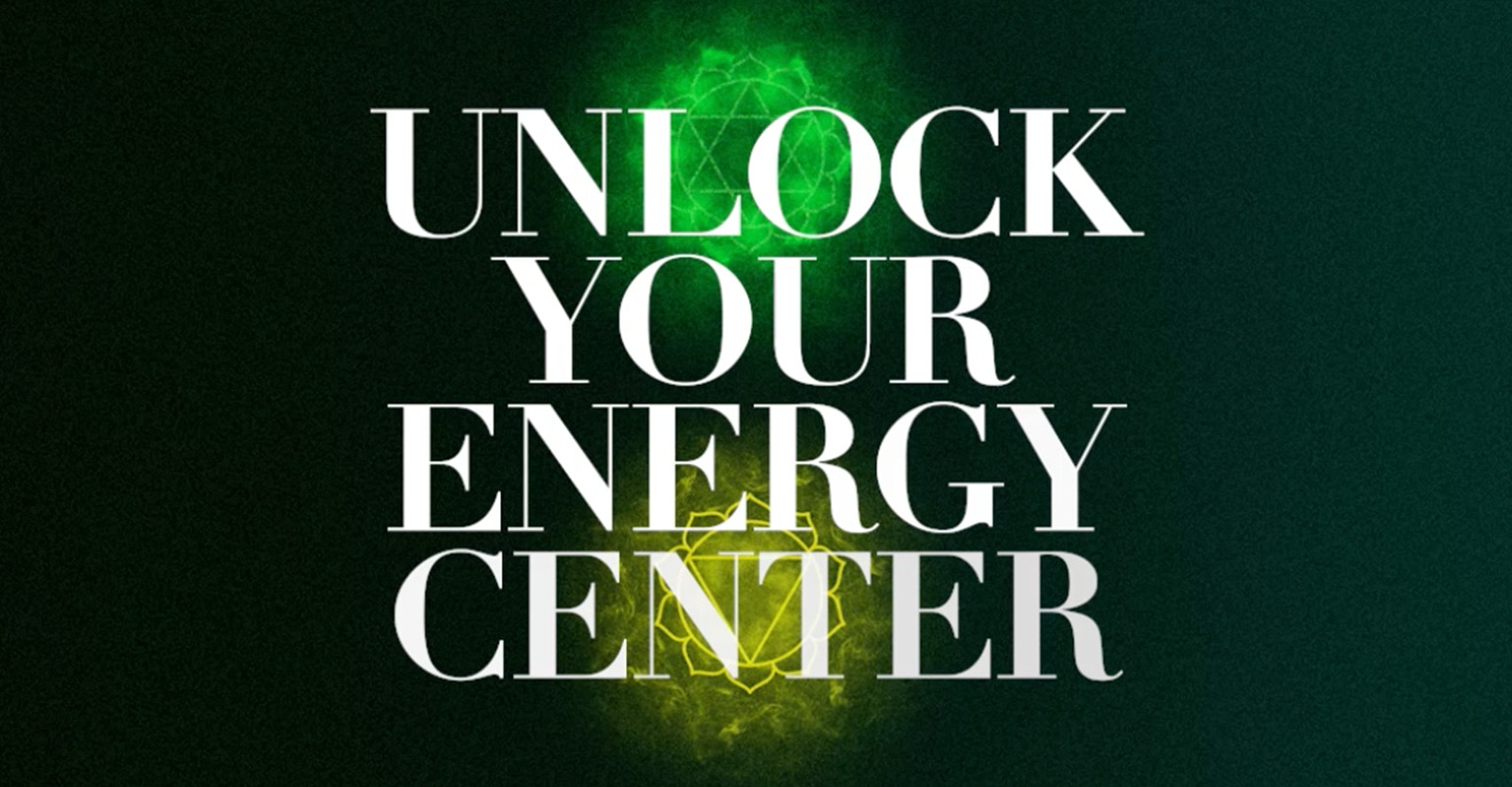 Unlock your energy center. Explora los aromas.